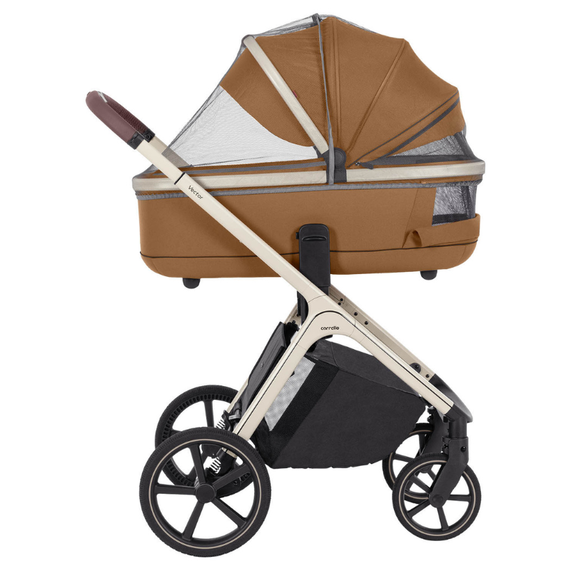 Vežimėlis 2in1 CARRELLO Vector CRL-6550 Coral Beige