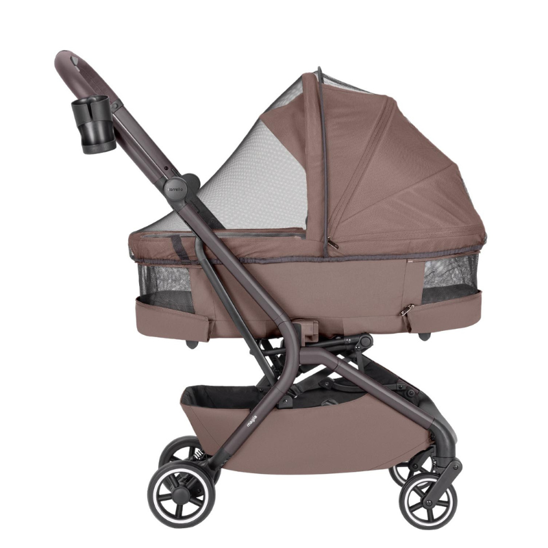 Kelioninis vežimėlis 2in1 Carrello Magia CRL-6555 Glace Pink