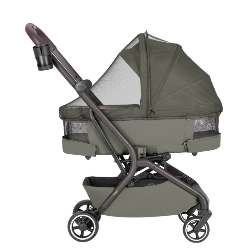 Kelioninis vežimėlis 2in1 Carrello Magia CRL-6555 Malted Green