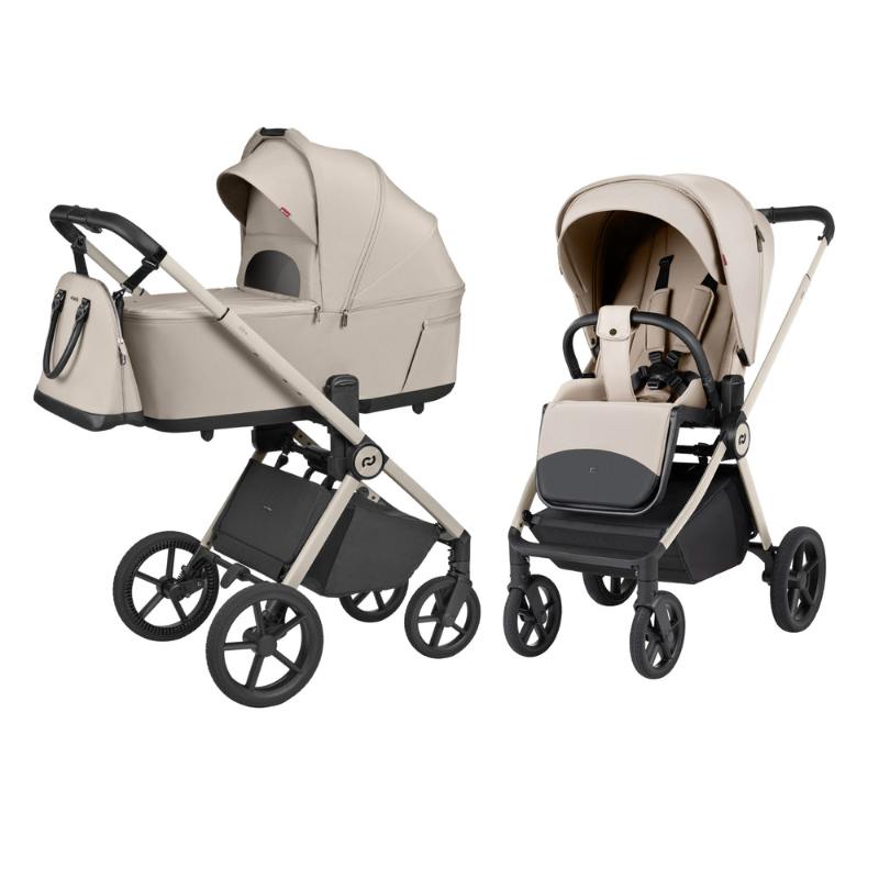 Vežimėlis 2in1 CARRELLO Ultra F CRL-6557 Polar Beige