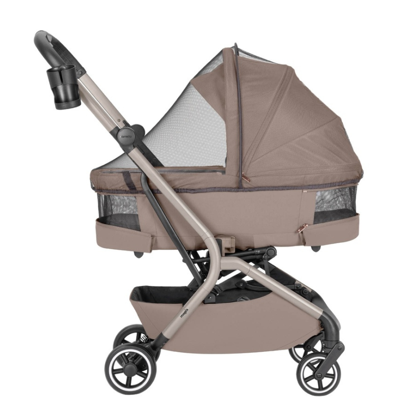 Kelioninis vežimėlis 2in1 Carrello Magia CRL-6555 Spice Beige