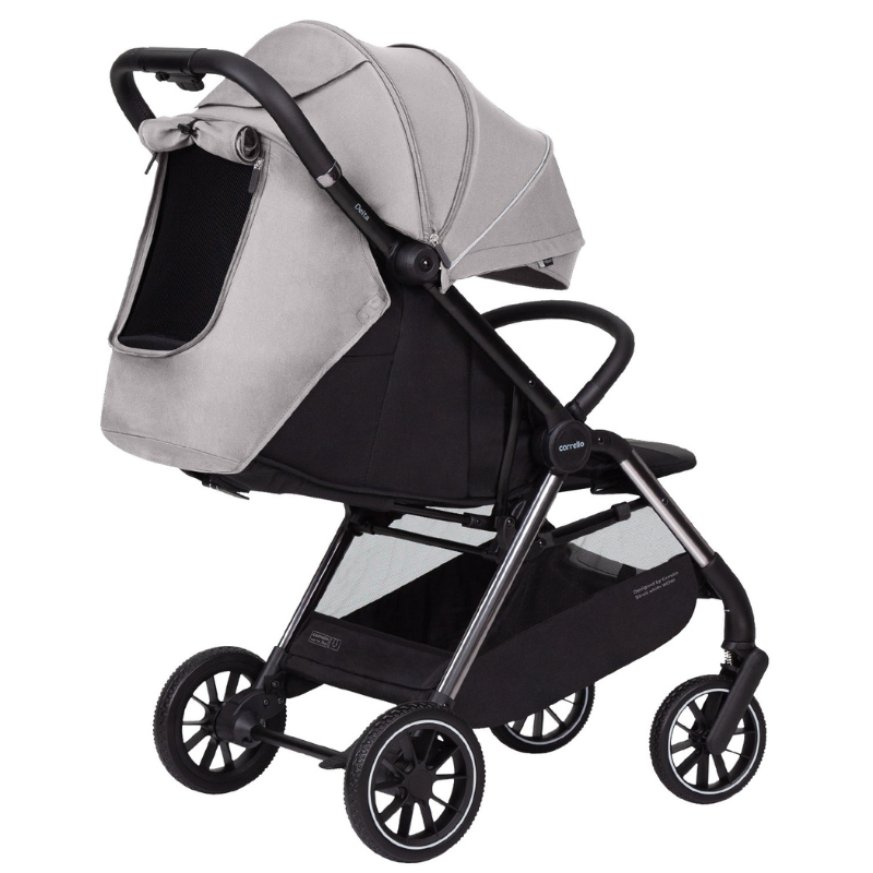 Vežimėlis Carrello Delta CRL-5517 Flint Grey