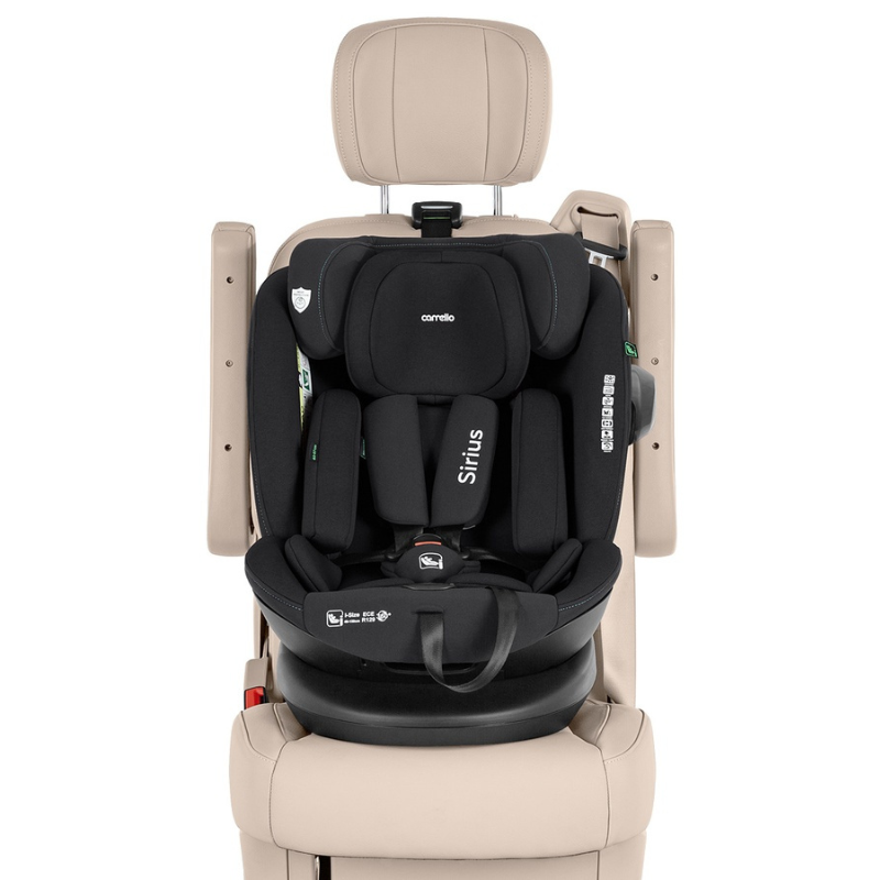 Carrello automobilinė kėdutė Sirius CRL-8808 Absolute Black