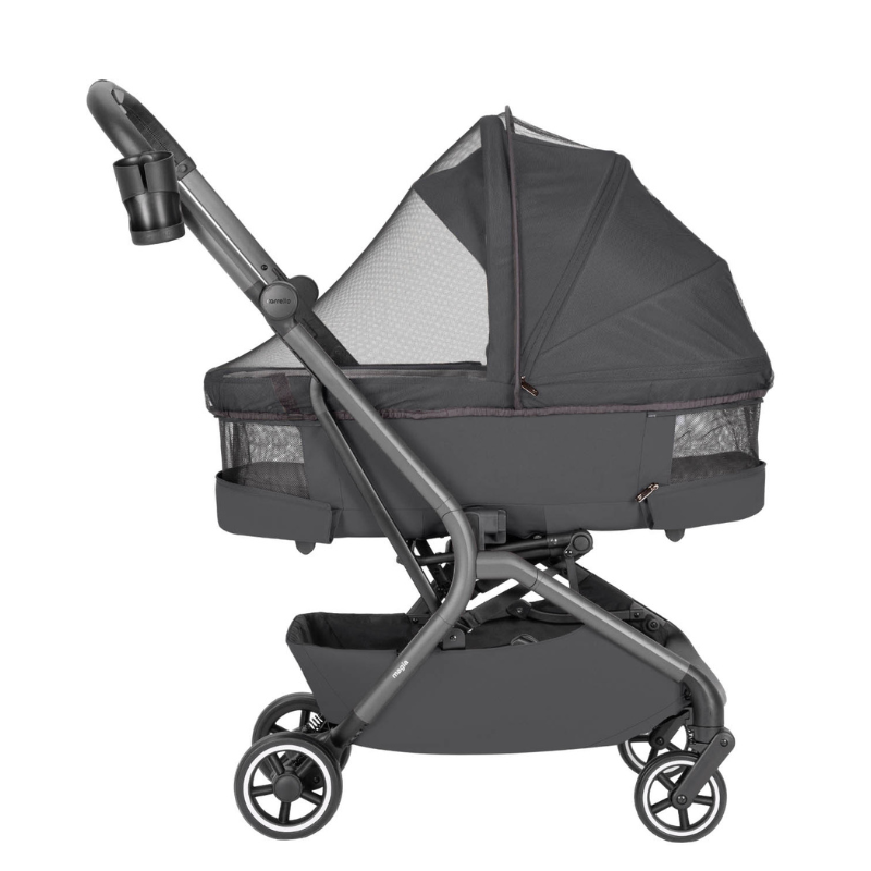 Kelioninis vežimėlis 2in1 Carrello Magia CRL-6555 Elm Grey