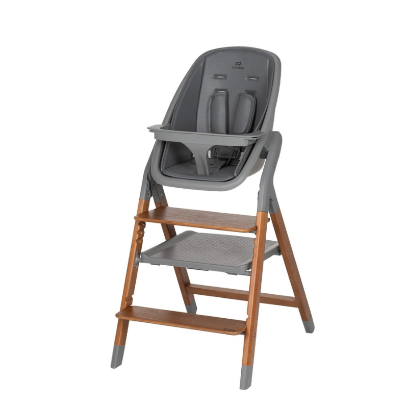 Carrello daugiafunkcinė maitinimo kėdutė ERGO CRL-16701 Night Grey