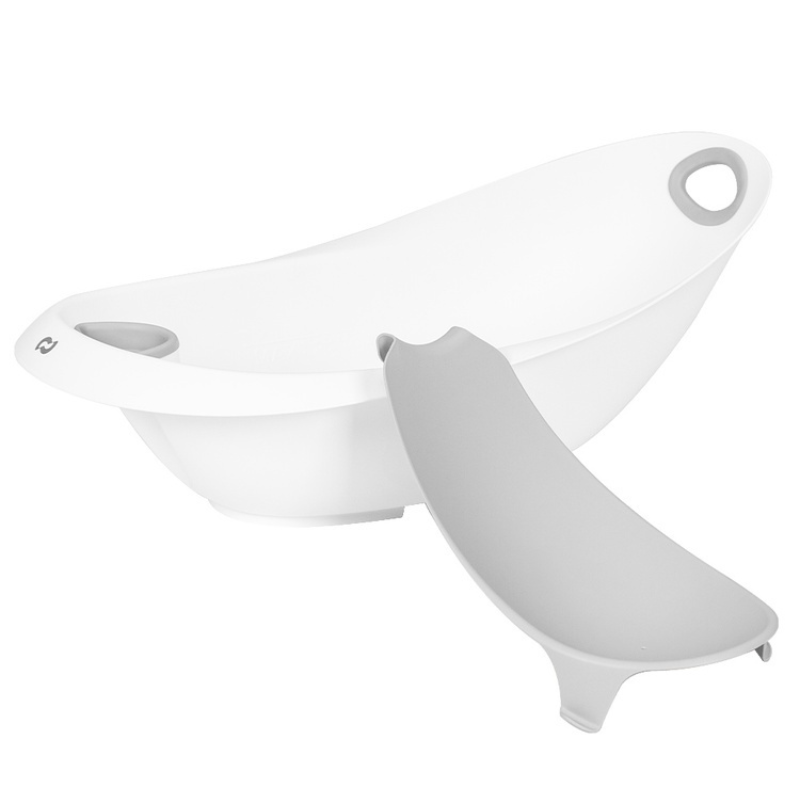 Carrello Auri kūdikio vonelė su anatominiu įdėklu, Cloud Grey  CRL-17101