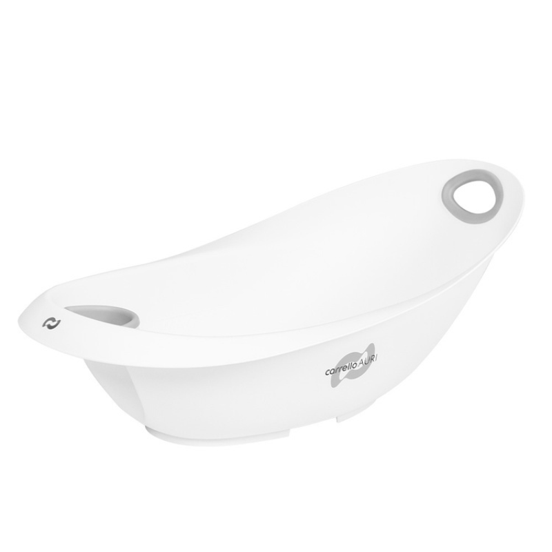 Carrello Auri kūdikio vonelė su anatominiu įdėklu, Cloud Grey  CRL-17101