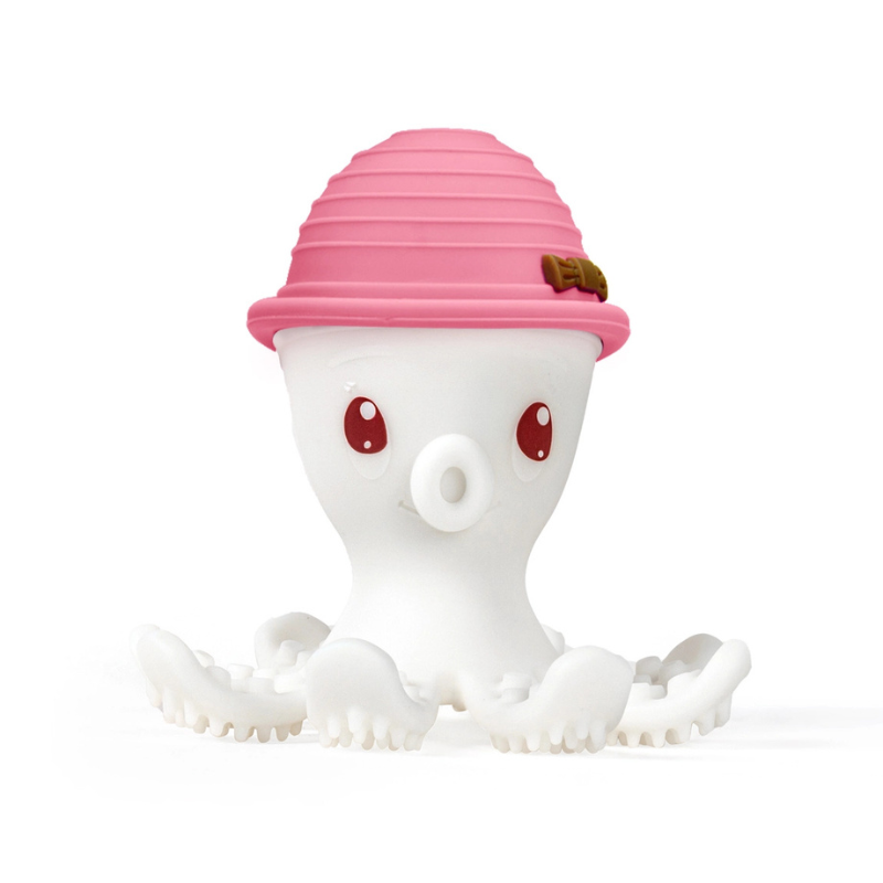 MOMBELLA kramtukas Octopus rožinis 3 mėn+