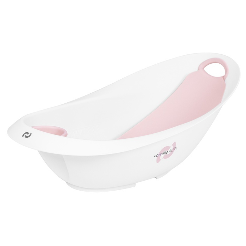 Carrello Auri kūdikio vonelė su anatominiu įdėklu, Blush Pink CRL-17101