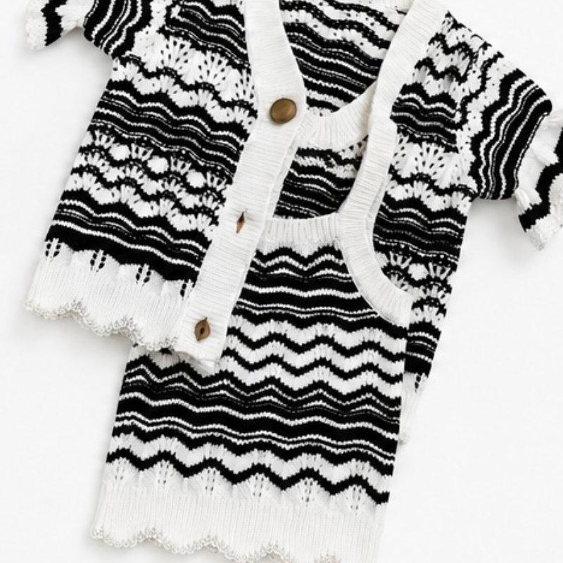 River Island megztas 2 dalių komplektas