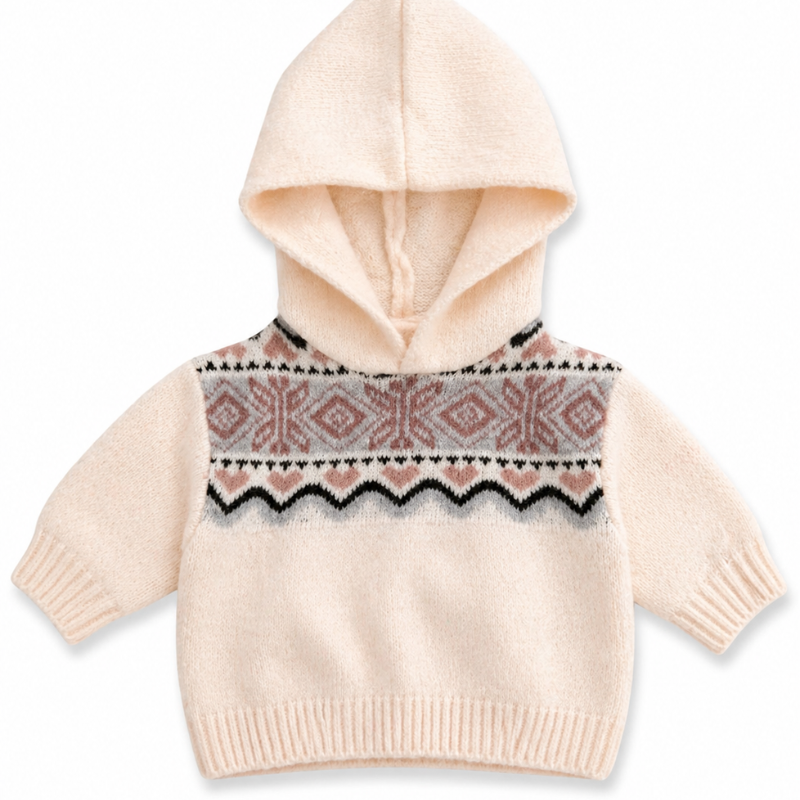River Island minkštas megztinis su gobtuvu