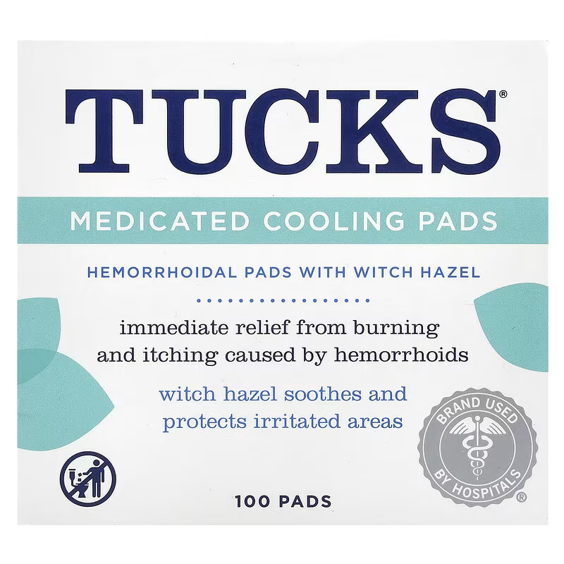 TUCKS® Medicininiai vėsinamieji padeliai