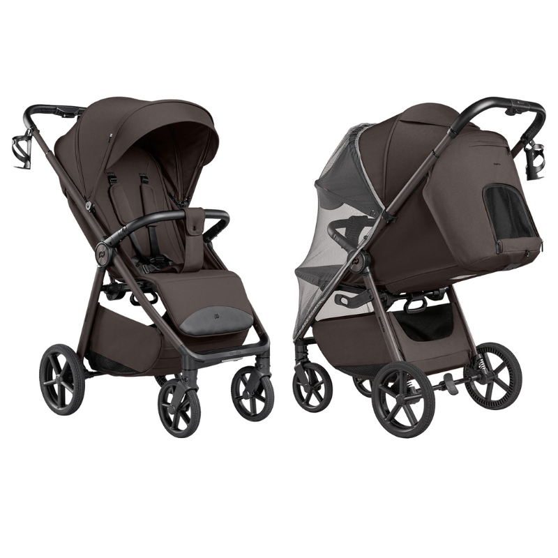 Vežimėlis Carrello Bravo Lite DELUXE CRL-5529 Supreme Brown