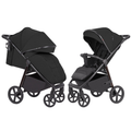 Vežimėlis Carrello Bravo plus CRL-5515 Pure black