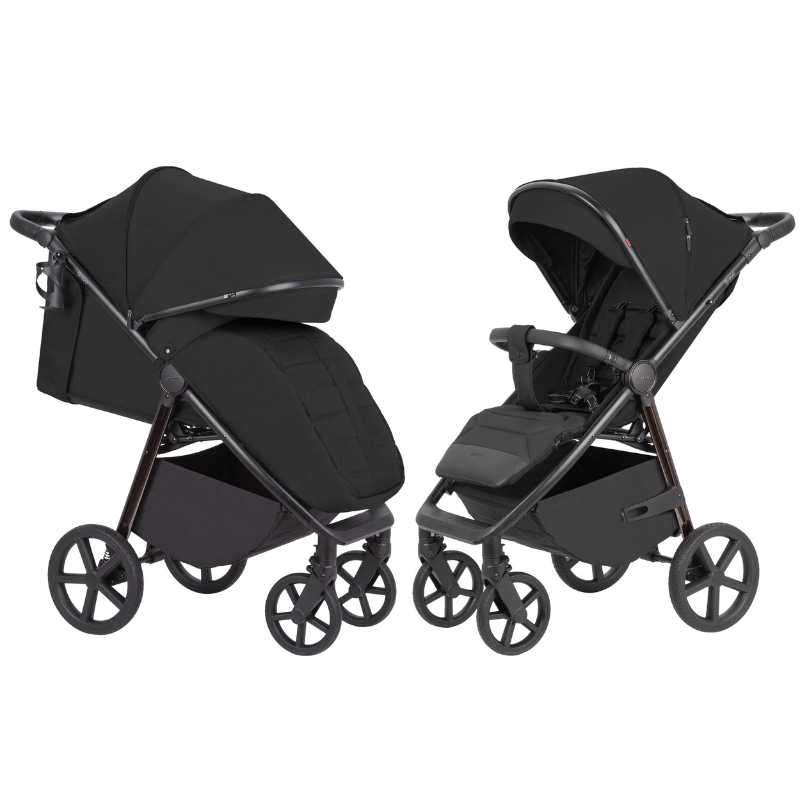 Vežimėlis Carrello Bravo plus CRL-5515 Pure black